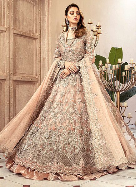 Maria-B-Bridal-Maxi-Embroidery-3Pcs-Unstitched-2-min.jpg Maria B Lawn Embroidery 3Pcs Unstitched Suit V21 - Image 1
