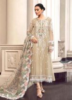 Maria B Embroidered Chiffon 3Pcs Unstitched V36