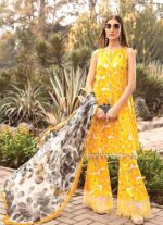Maria B Embroidered Lawn 3Pcs Unstitched V34