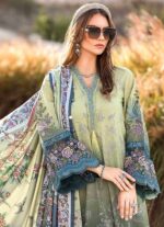 Maria B Lawn Collection 3Pcs Unstitched Suit V27 - Image 3