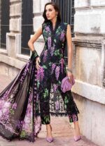 Maria B M Print Khaddar 3Pcs Unstitched Suit V73