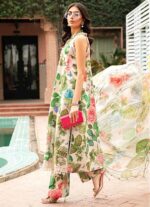 Maria B M Print Lawn 3Pcs Unstitched Suit V61 - Image 2